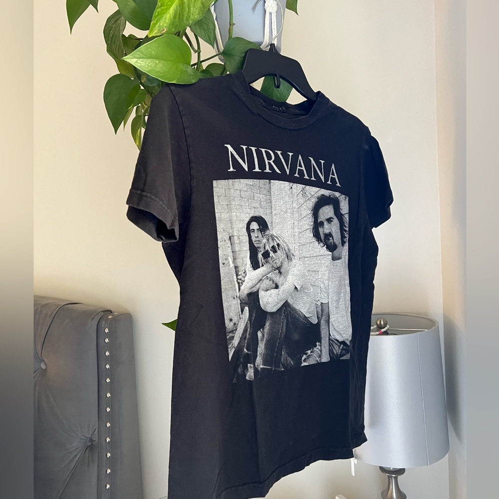 Nirvana band tee